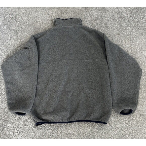 Patagonia Synchilla Snap-T Fleece Pullover Mens Small Dark Gray EUC - Picture 7 of 8
